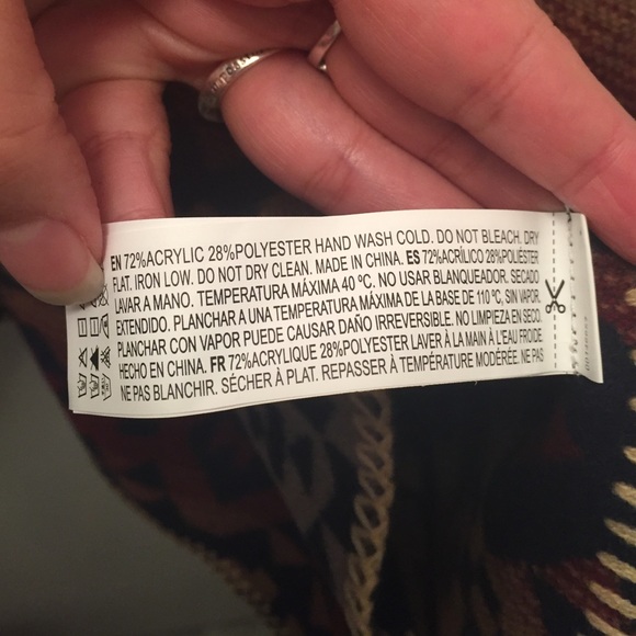 Forever 21 Poncho - Picture 4 of 4